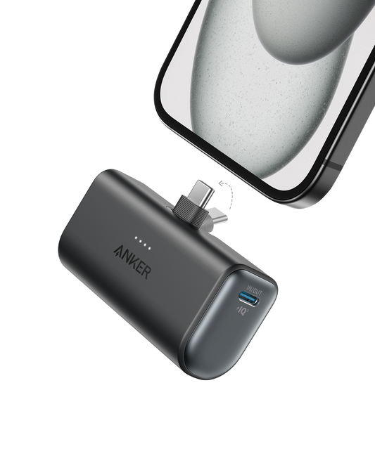 Batterie externe Anker Nano (22,5 W, connecteur USB-C intégré)