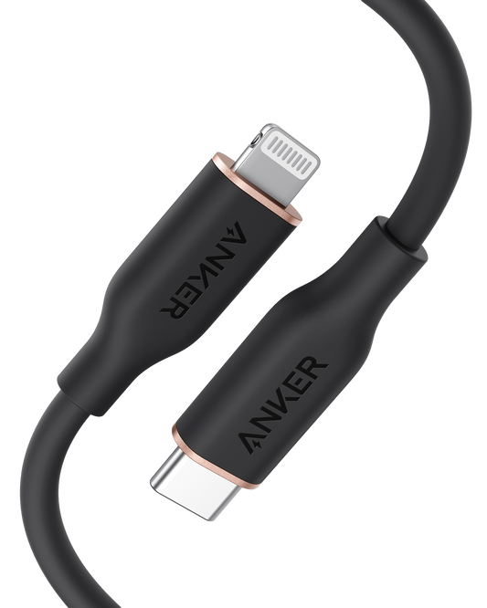 Anker Câble USB-C vers Lightning <b>641</b> (Flow, 0,9 m en silicone)