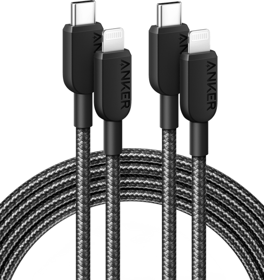 Anker Câble USB-C vers Lightning <b>310</b> (1,8 m, lot de 2)