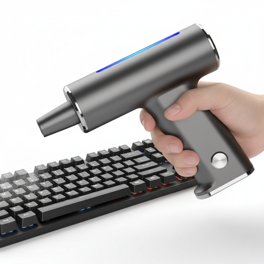 Handheld Wireless Battery-Powered Keyboard Blower