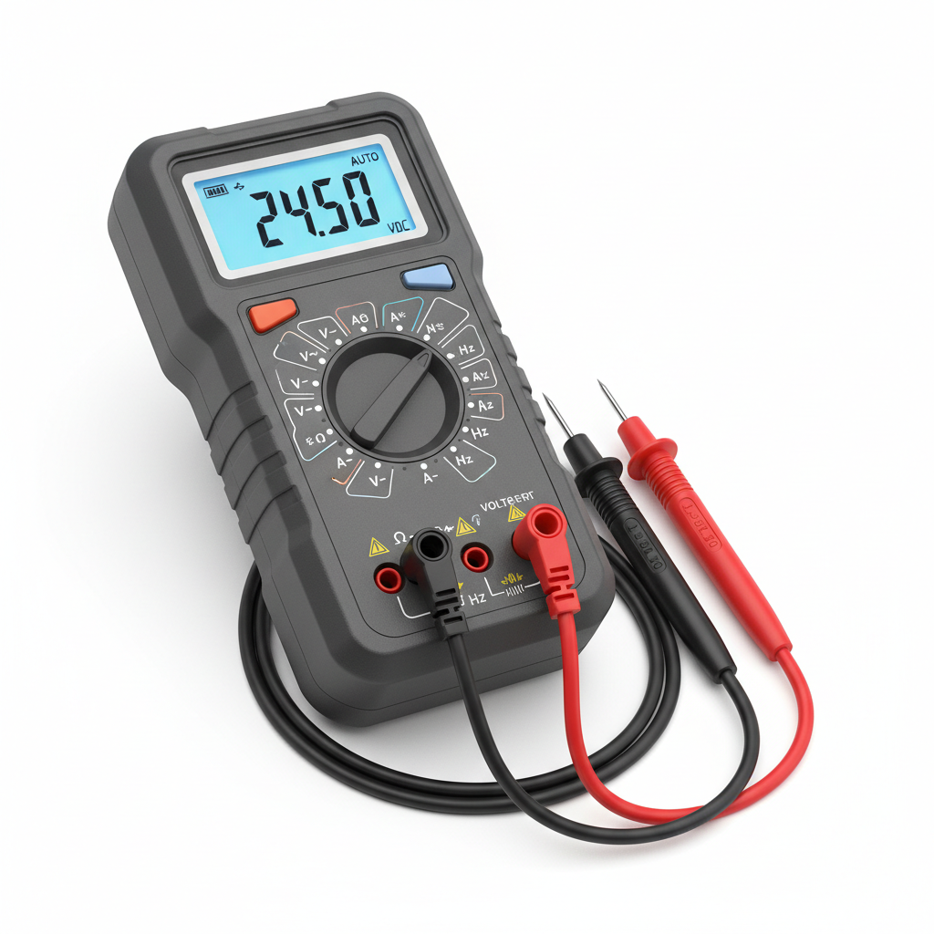 Digital Display Electrical Multimeter