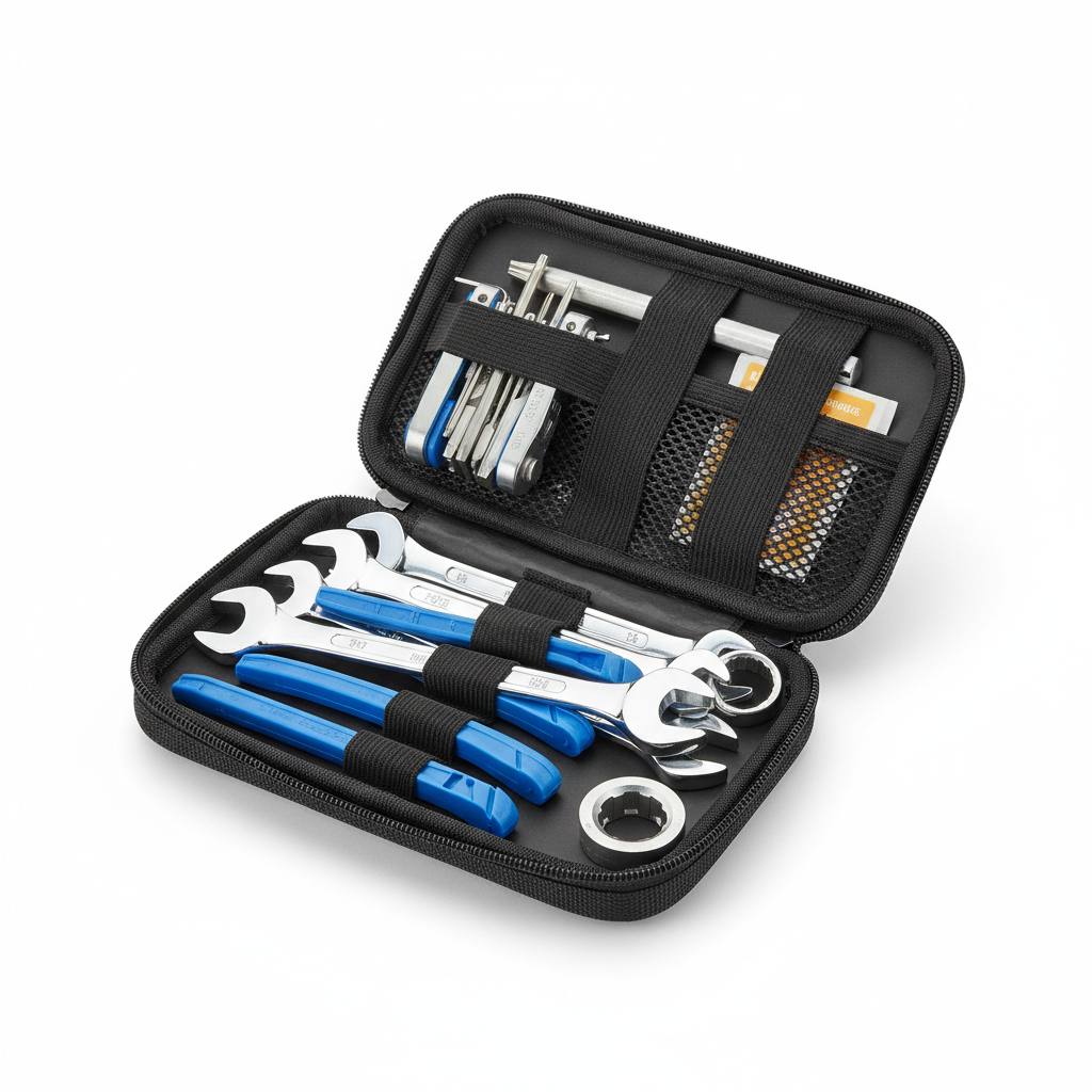 Bike Maintenance Set with Compact Case