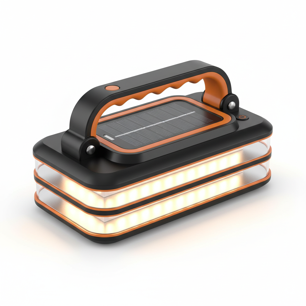 Solar Portable Hand Side Light Lamp