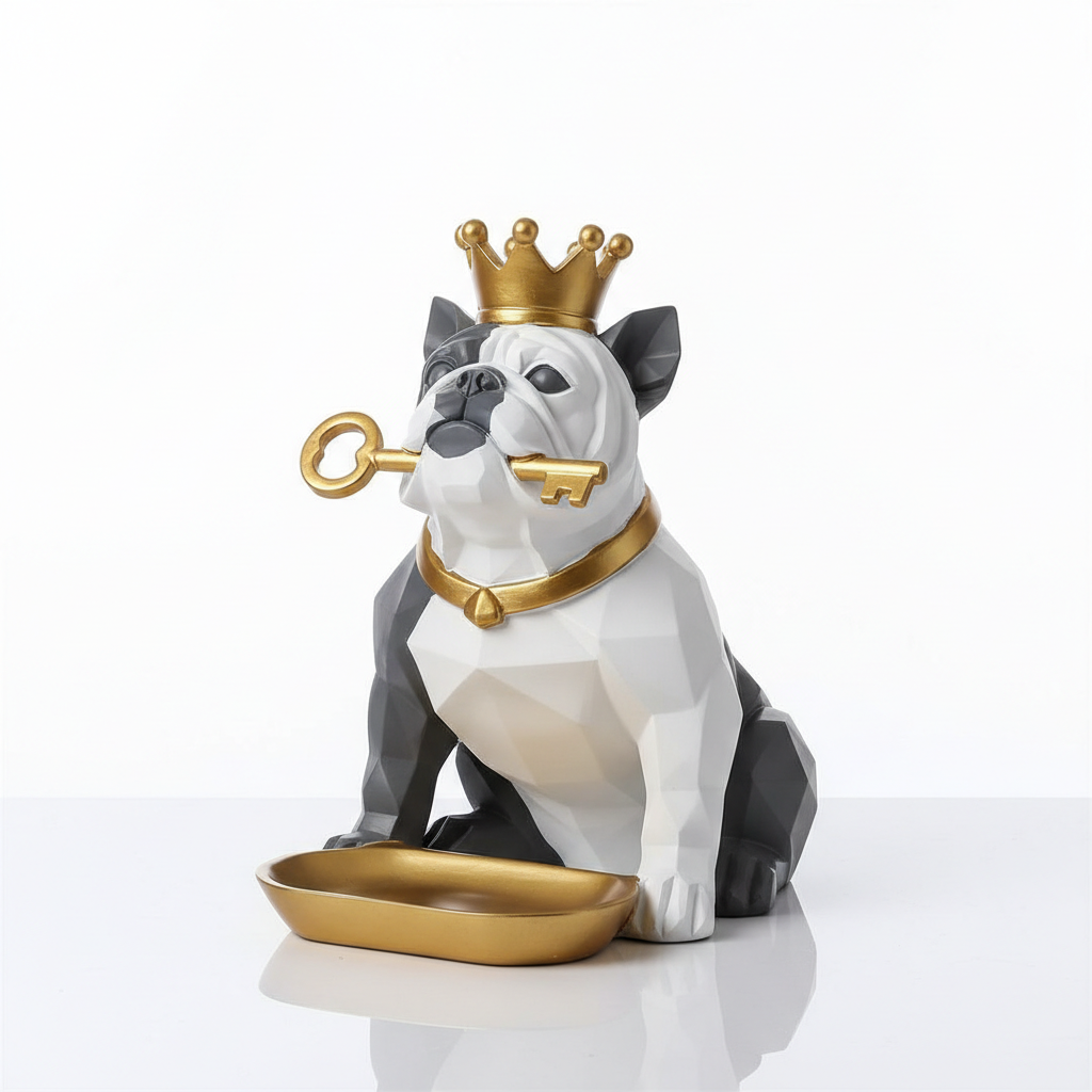 Creative Bulldog Entrance Hall Ornament