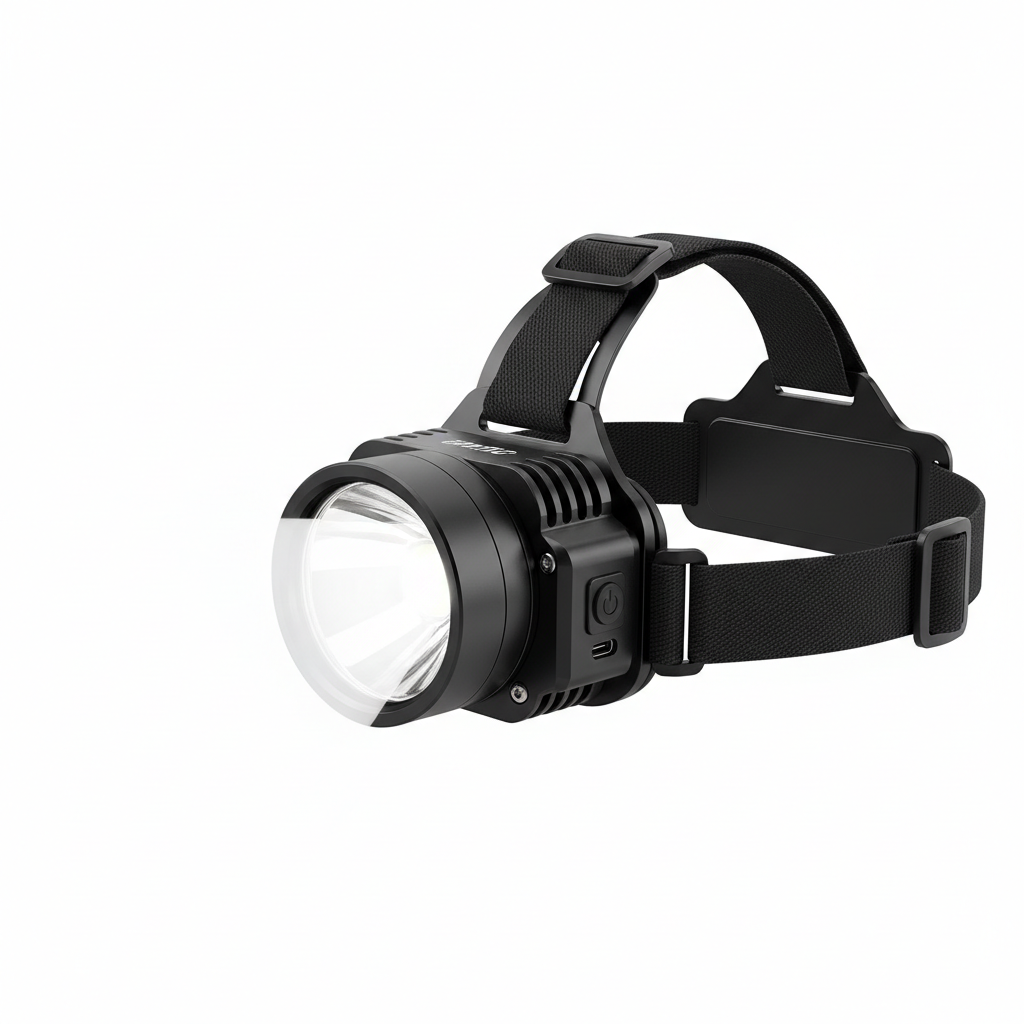 Rechargeable Head-Mounted Flashlight P50